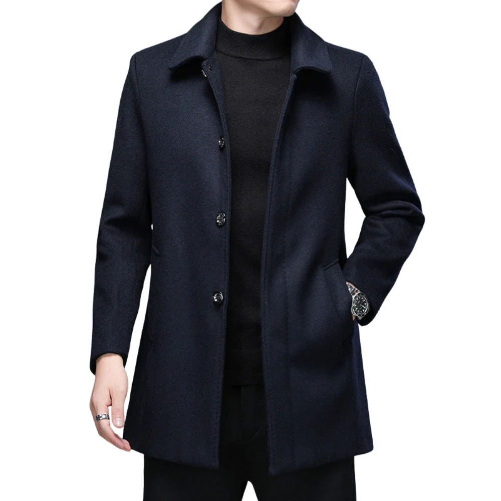 Adrian Wool Overcoat